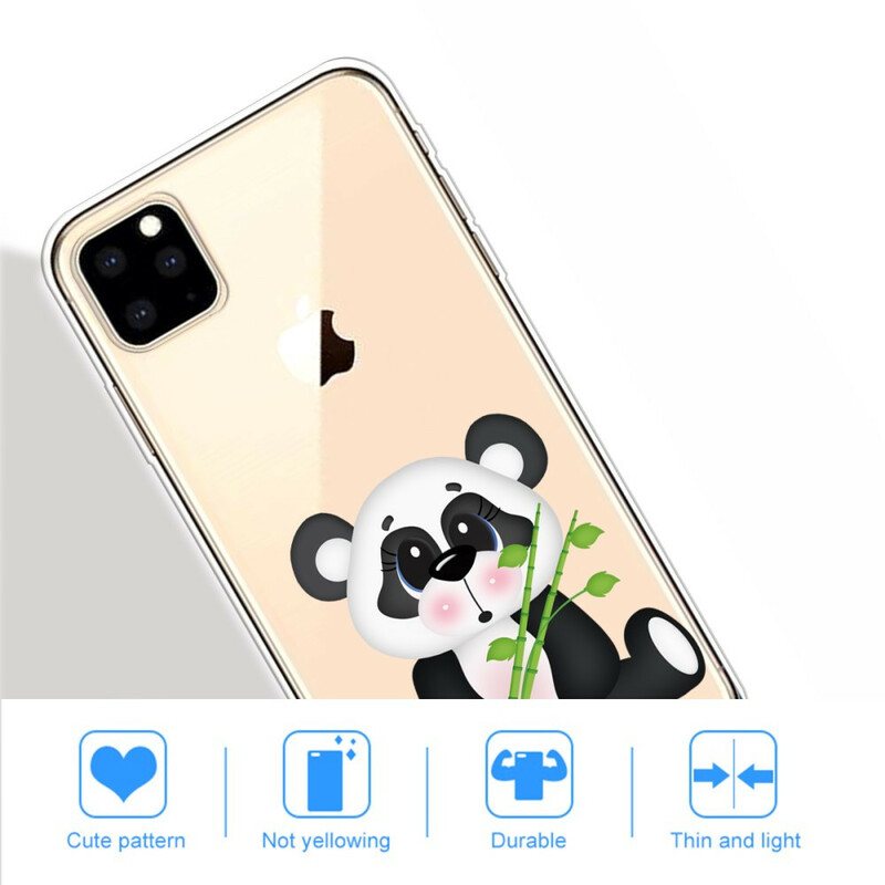 Deksel Til iPhone 11 Pro Max Sømløs Sad Panda