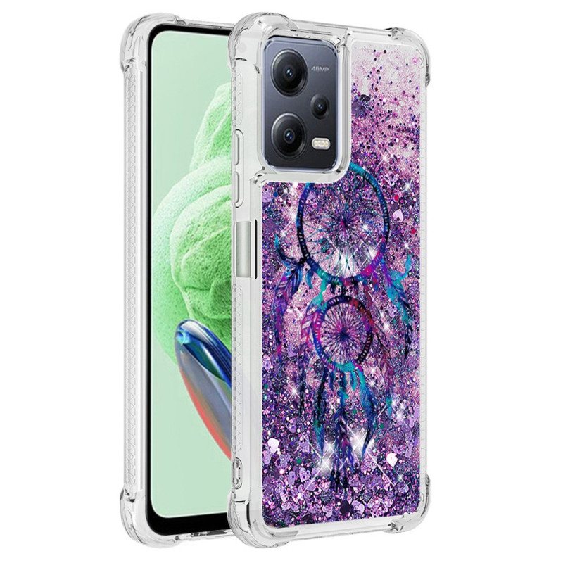 Deksel Til Xiaomi Redmi Note 12 5G Dream Catcher Paljetter