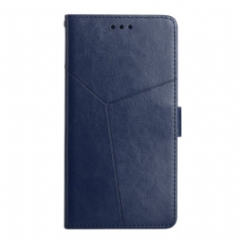 Folio Deksel Til Xiaomi Redmi Note 12 5G Med Kjede Y Strappy Design