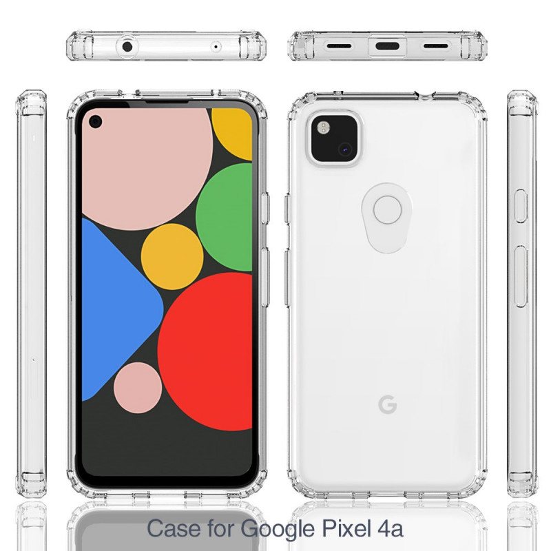 Mobildeksel Til Google Pixel 4A Gjennomsiktig Og Akryl