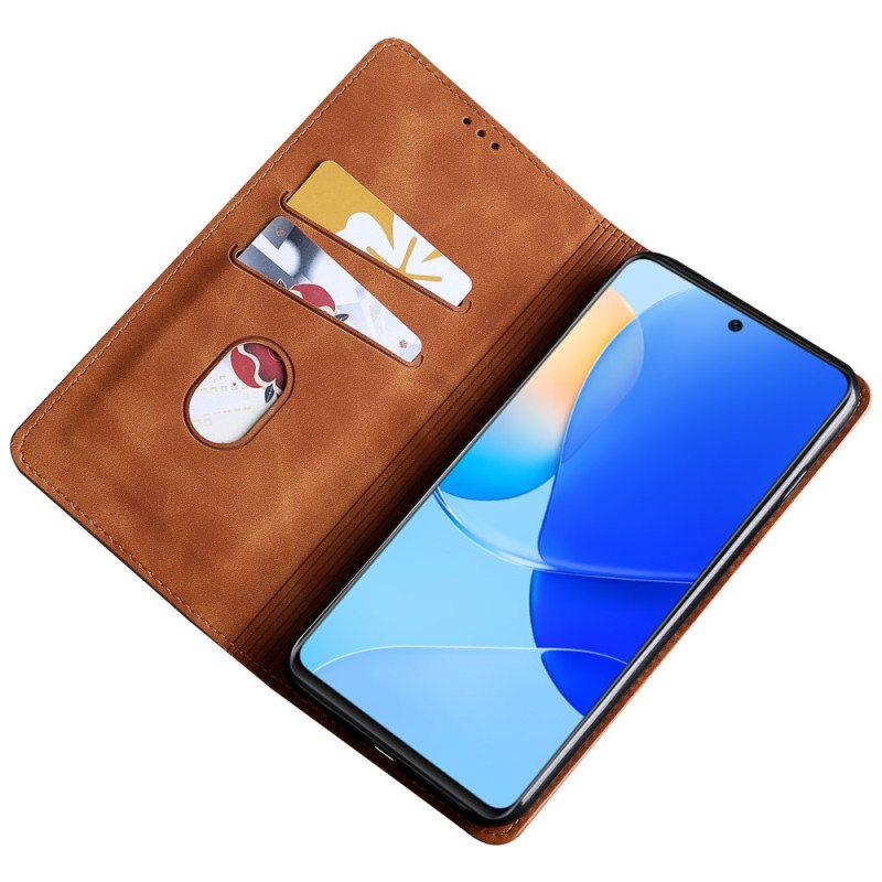 Folio Deksel Huawei Nova 11 Pro Semsket Skinn