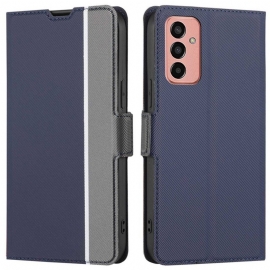 Folio Deksel Til Samsung Galaxy M13 Ultra Fin Bicolor