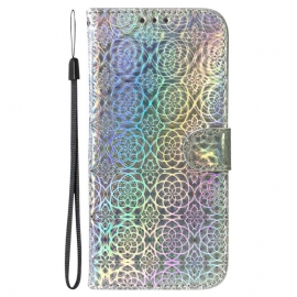 Lærdeksel Til Samsung Galaxy M13 Disco-stil