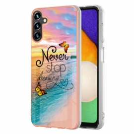 Deksel Til Samsung Galaxy A54 5G Never Sto Dreaming Butterflies