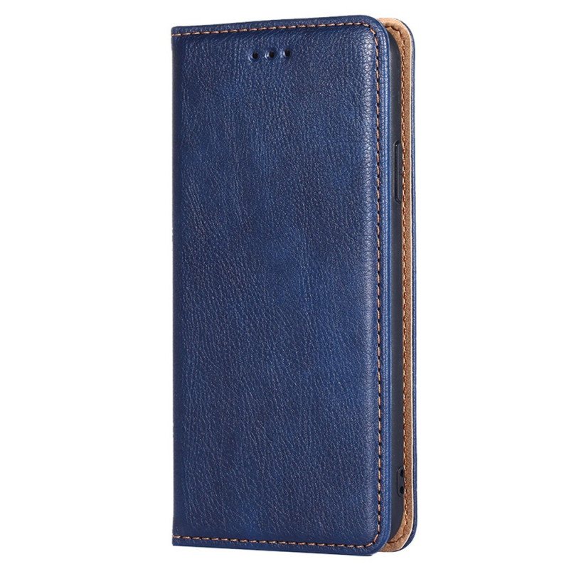 Beskyttelse Deksel Til Xiaomi Redmi Note 11 / 11S Folio Deksel Vintage Skinnstil