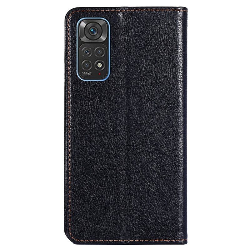 Beskyttelse Deksel Til Xiaomi Redmi Note 11 / 11S Folio Deksel Vintage Skinnstil