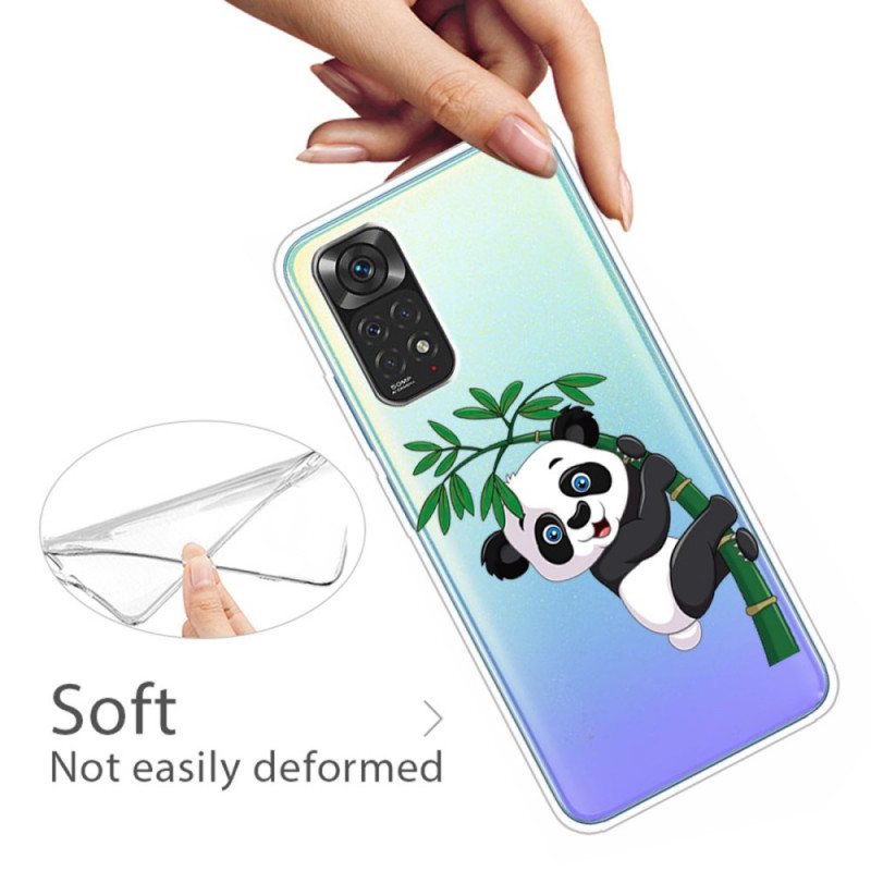 Deksel Til Xiaomi Redmi Note 11 / 11S Panda På Bambus