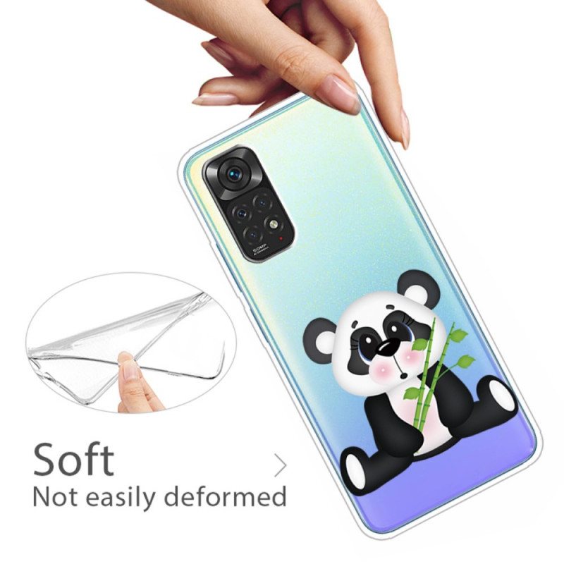 Deksel Til Xiaomi Redmi Note 11 / 11S Sømløs Sad Panda