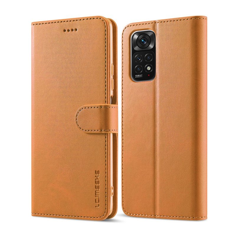 Folio Deksel Til Xiaomi Redmi Note 11 / 11S Lc.imeeke Skinneffekt