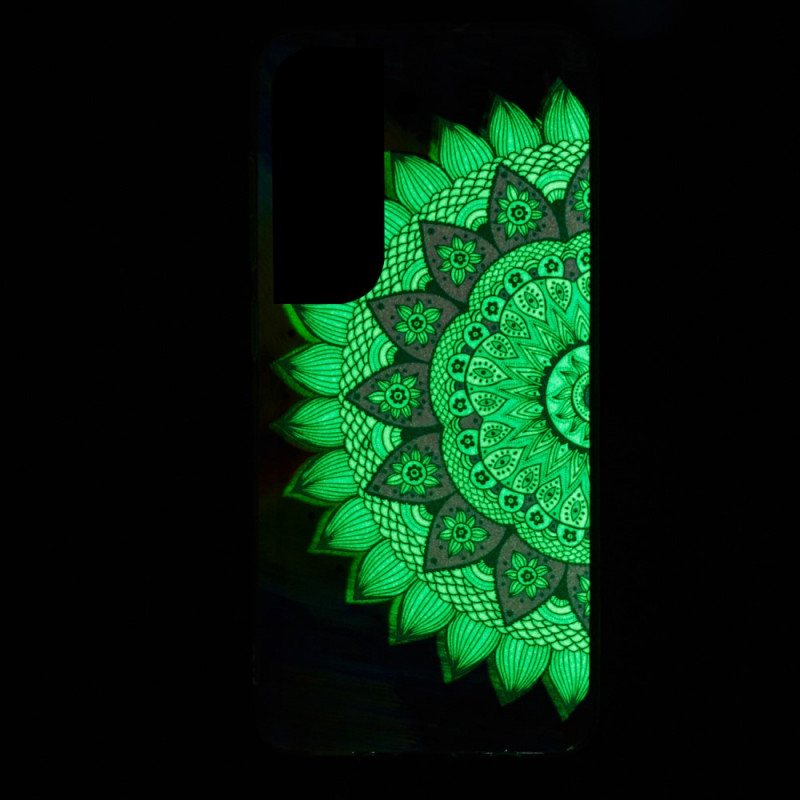 Deksel Til Samsung Galaxy S22 Plus 5G Fluorescerende Blomsterserie