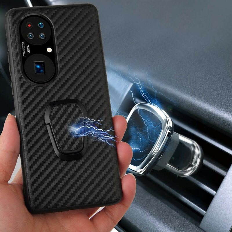 Deksel Til Huawei P50 Pro Snake Style Ring-holder