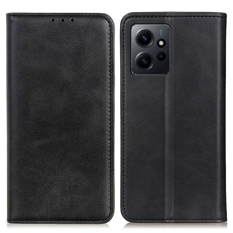 Beskyttelse Deksel Til Xiaomi Redmi Note 12 4G Folio Deksel Elegance Split Leather