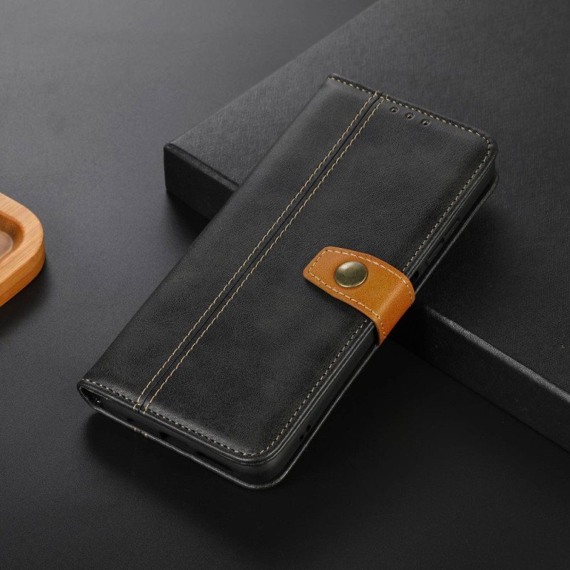 Folio Deksel Til Xiaomi Redmi Note 12 4G Webbing