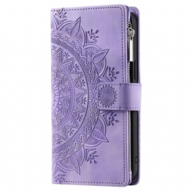 Lærdeksel Til Xiaomi Redmi Note 12 4G Med Mandala Purse