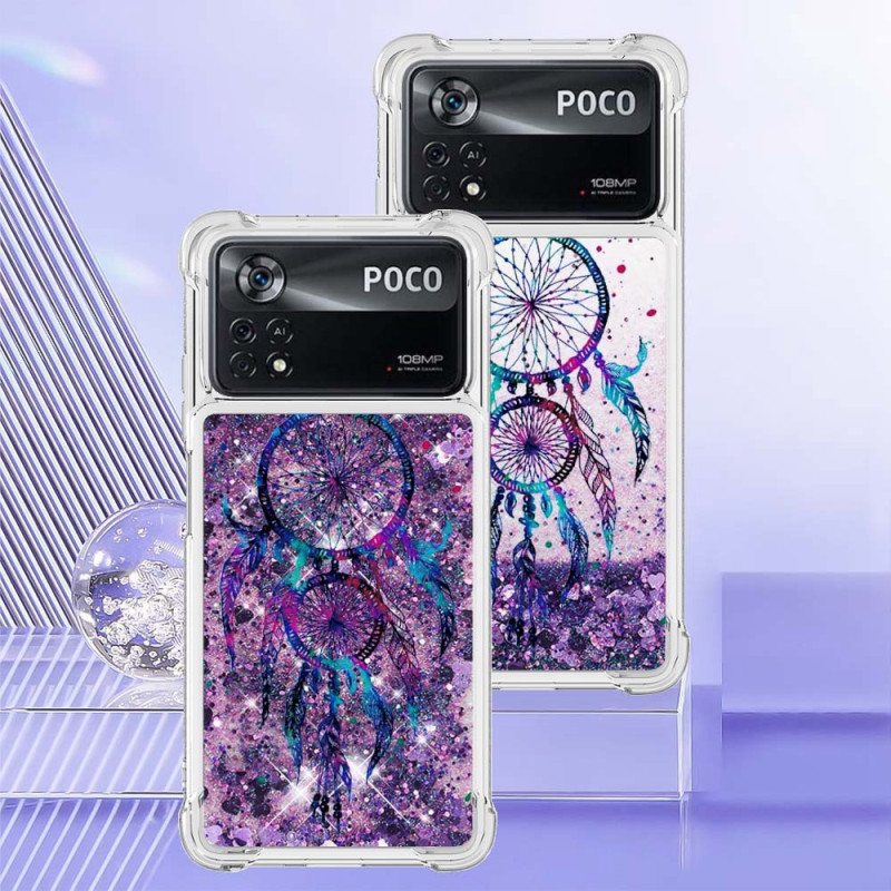 Deksel Til Poco X4 Pro 5G Paljetter Dreamcatcher