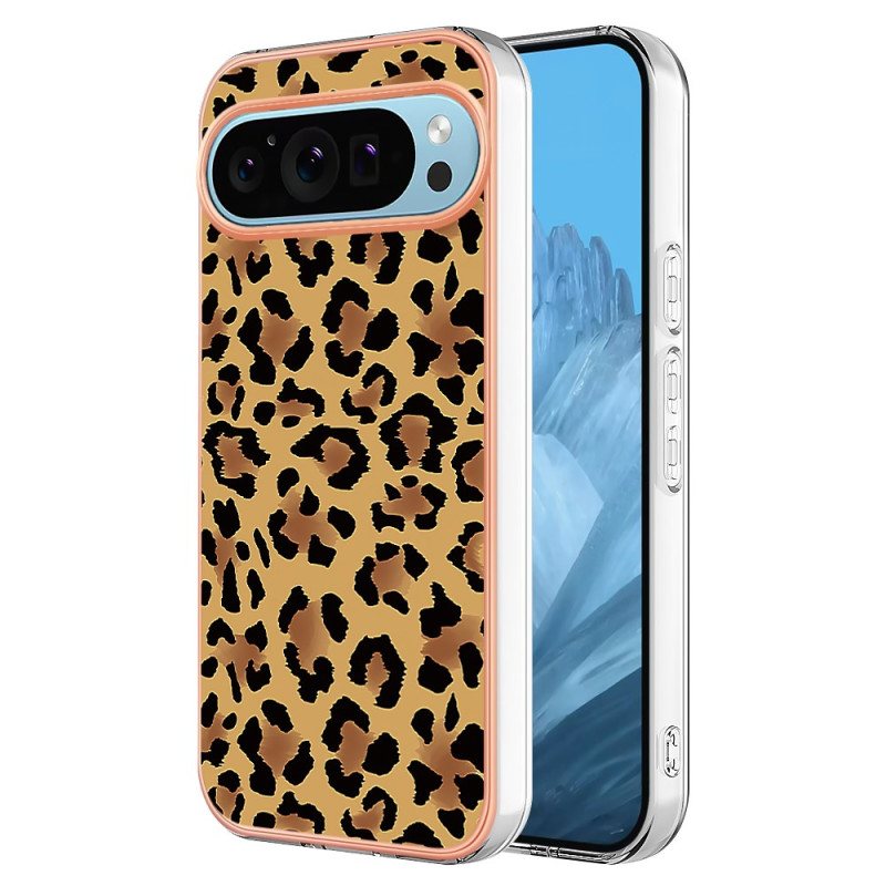 Deksel Google Pixel 9 Leopardtrykk