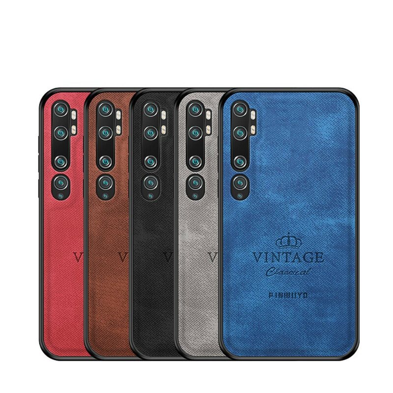 Deksel Til Xiaomi Mi Note 10 / 10 Pro Ærede Vintage Pinwuyo