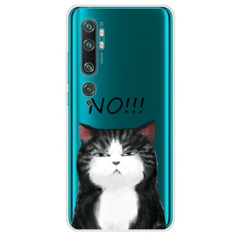 Deksel Til Xiaomi Mi Note 10 / 10 Pro Katten Som Sier Nei