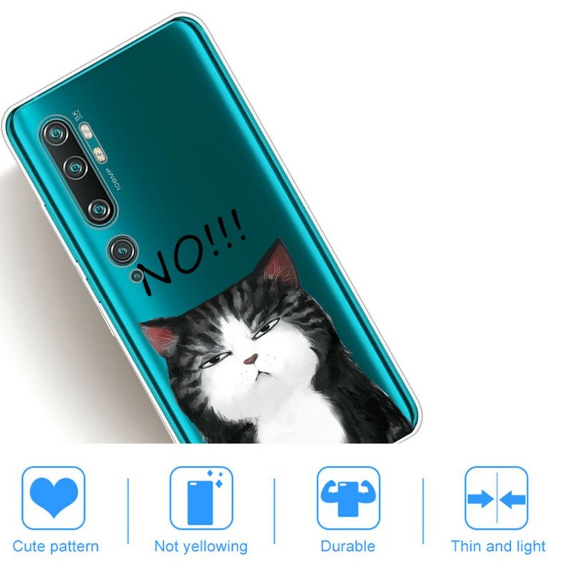 Deksel Til Xiaomi Mi Note 10 / 10 Pro Katten Som Sier Nei