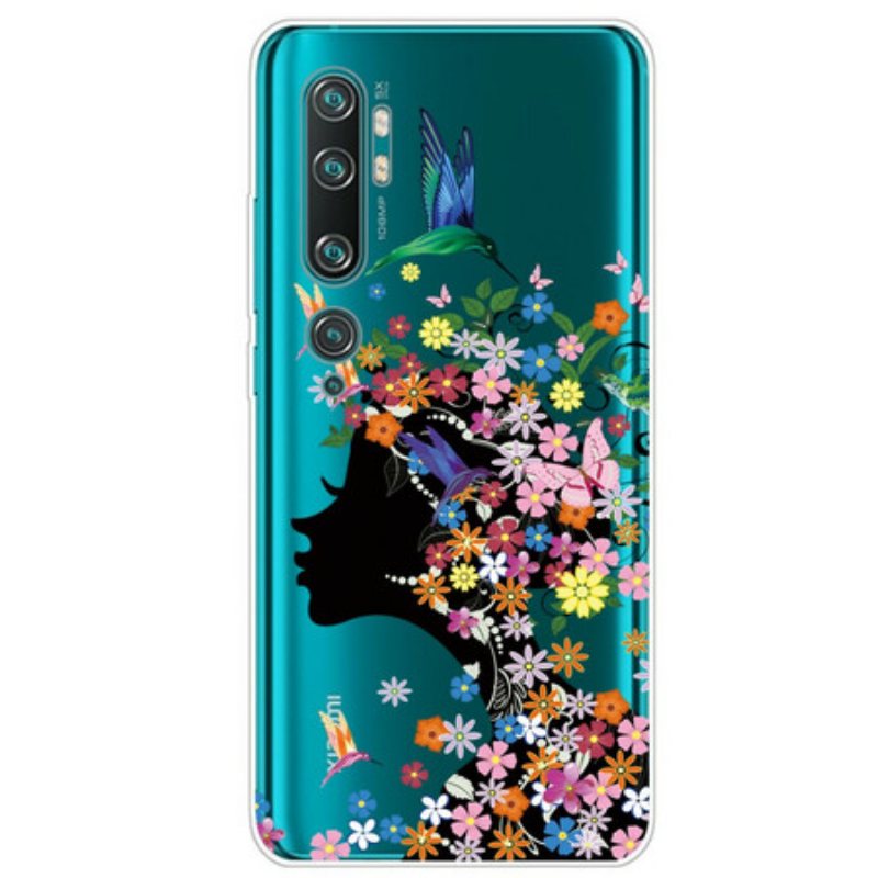 Deksel Til Xiaomi Mi Note 10 / 10 Pro Pent Blomsterhode