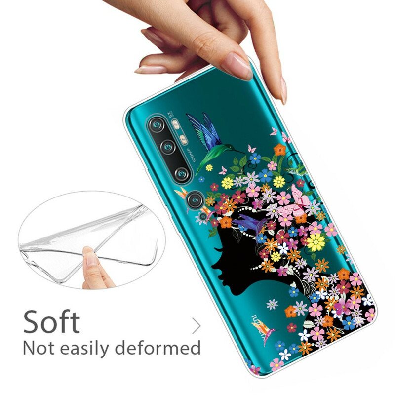 Deksel Til Xiaomi Mi Note 10 / 10 Pro Pent Blomsterhode