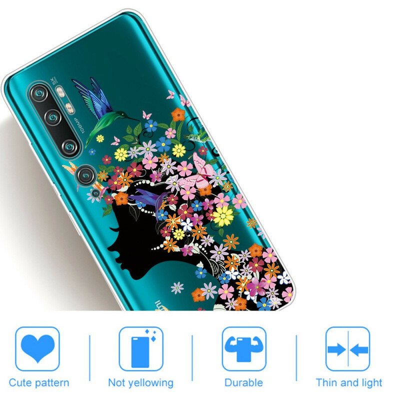 Deksel Til Xiaomi Mi Note 10 / 10 Pro Pent Blomsterhode