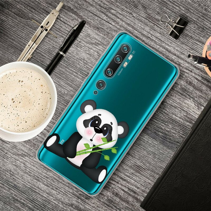 Deksel Til Xiaomi Mi Note 10 / 10 Pro Sømløs Sad Panda