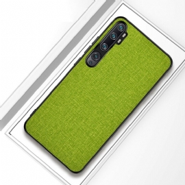 Deksel Til Xiaomi Mi Note 10 / 10 Pro Tekstur Av Stoff