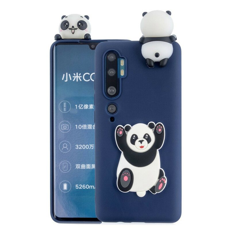 Mobildeksel Til Xiaomi Mi Note 10 / 10 Pro Super Panda 3d