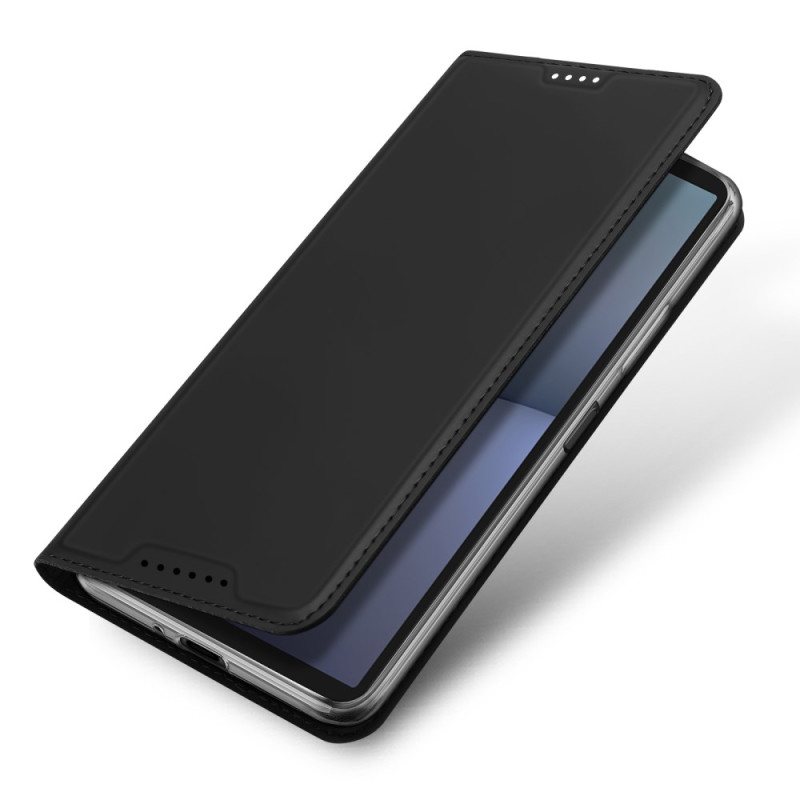 Folio Deksel Sony Xperia 10 Vi Skin Pro Series Dux Ducis Beskyttelse Deksel