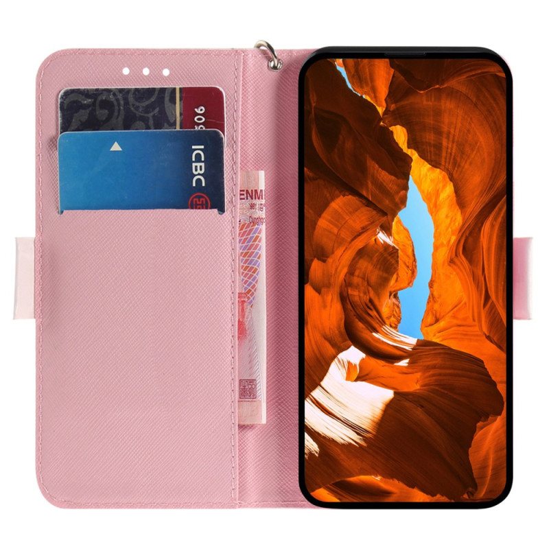 Folio Deksel Sony Xperia 10 Vi Stropppumpe