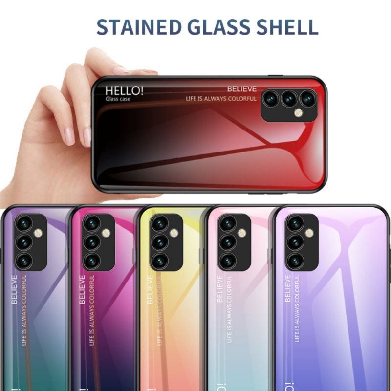 Deksel Til Samsung Galaxy M23 5G Herdet Glass Hei