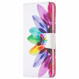 Folio Deksel Til Samsung Galaxy M23 5G Akvarell Blomst