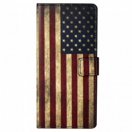 Folio Deksel Til Samsung Galaxy M23 5G Amerikansk Flagg