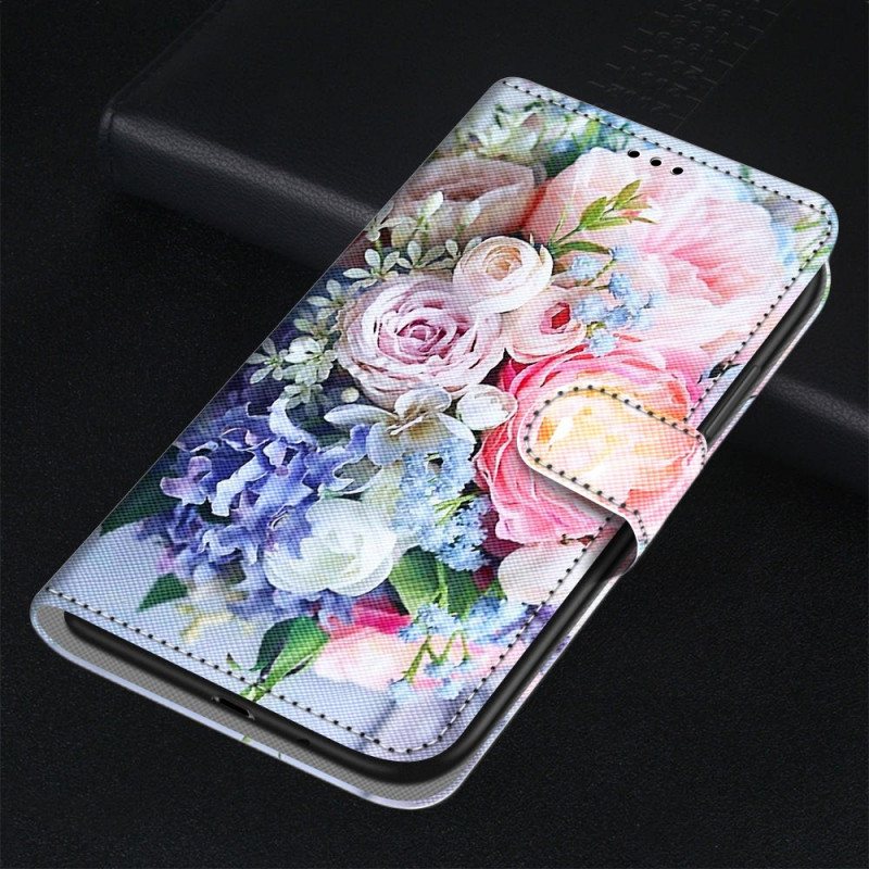 Folio Deksel Til Samsung Galaxy M23 5G Floral Wonder