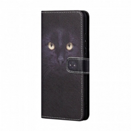 Folio Deksel Til Samsung Galaxy M23 5G Med Kjede Thong Cat