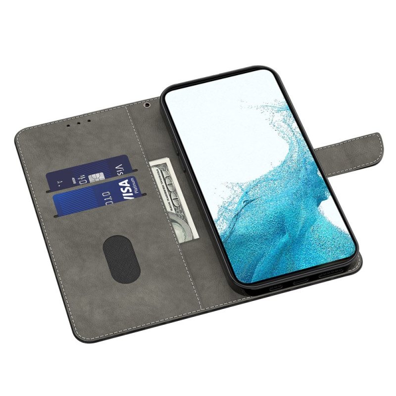 Folio Deksel Samsung Galaxy A15 Svart Hest