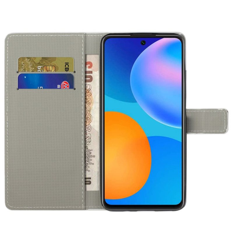 Folio Deksel Poco X6 5g Galaxy-mønster