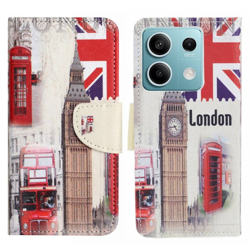 Folio Deksel Poco X6 5g London Life