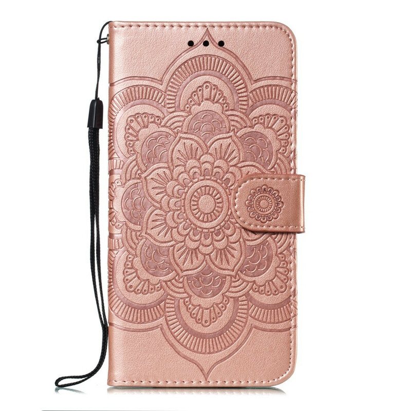 Folio Deksel Til Samsung Galaxy A70 Full Mandala