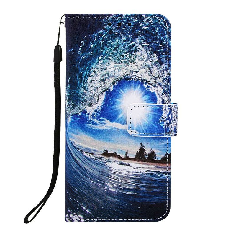 Folio Deksel Til Samsung Galaxy A70 Med Kjede Daydreams Lanyard Landscape