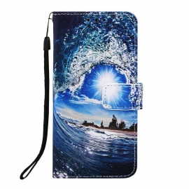 Folio Deksel Til Samsung Galaxy A70 Med Kjede Daydreams Lanyard Landscape