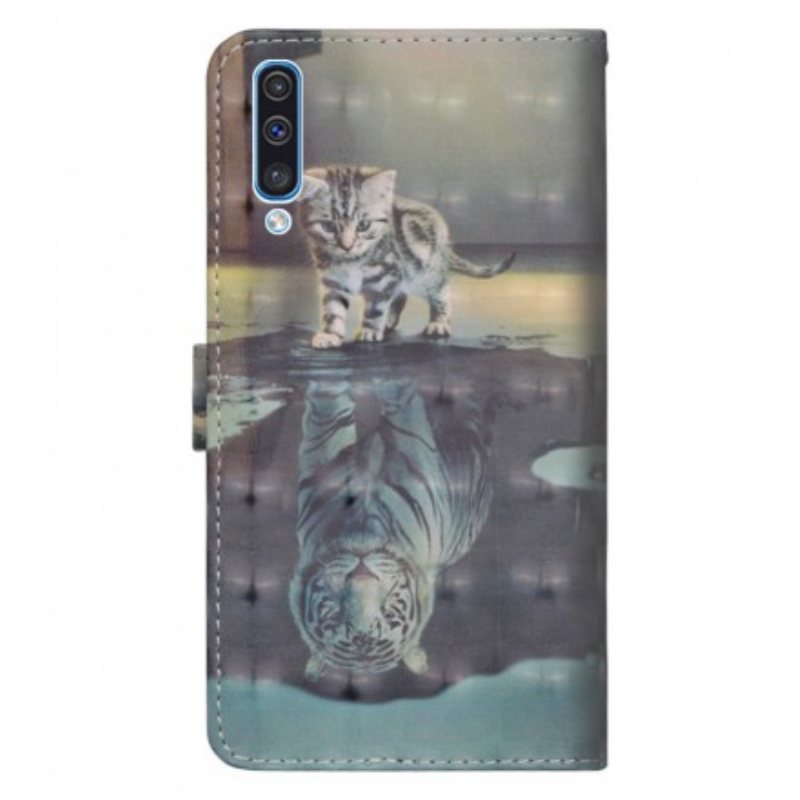 Lærdeksel Til Samsung Galaxy A70 Ernest The Tiger