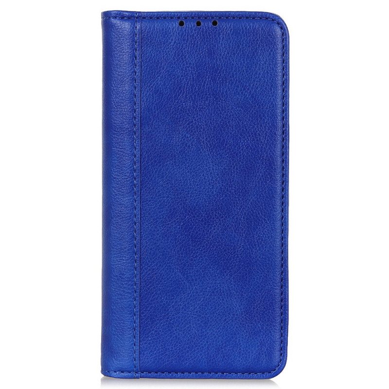 Beskyttelse Deksel Til Samsung Galaxy A03 Core Folio Deksel Elegance Split Litchi Leather