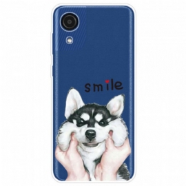 Deksel Til Samsung Galaxy A03 Core Smil Hund
