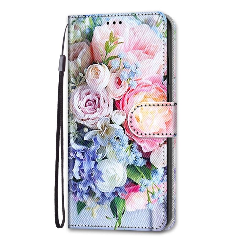 Folio Deksel Til Samsung Galaxy A03 Core Floral Wonder