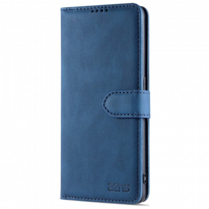 Folio Deksel Til Oppo Reno 6 5G Azns Leather Effect Couture