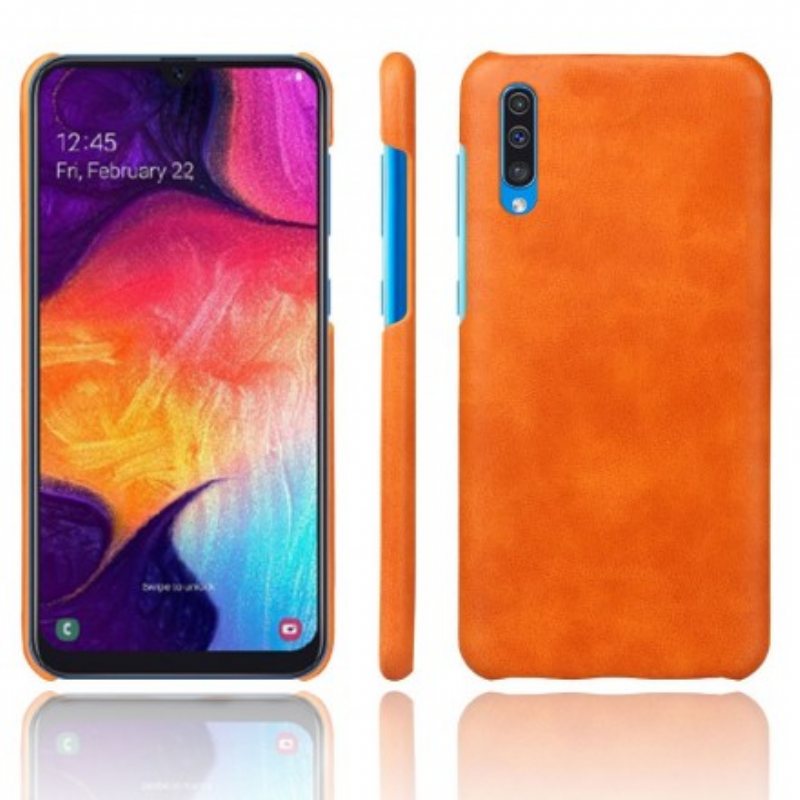 Deksel Til Samsung Galaxy A50 Litchi Performance Skinneffekt