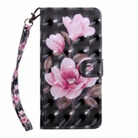 Folio Deksel Til Samsung Galaxy A50 Blomstre Blomster