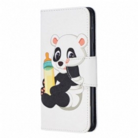 Folio Deksel Til Samsung Galaxy A20e Baby Panda